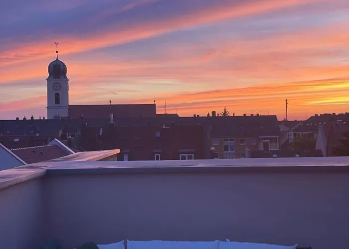 Designer Penthouse In St Johannes, Toller Ausblick Ueber Den Daechern Nuernbergs