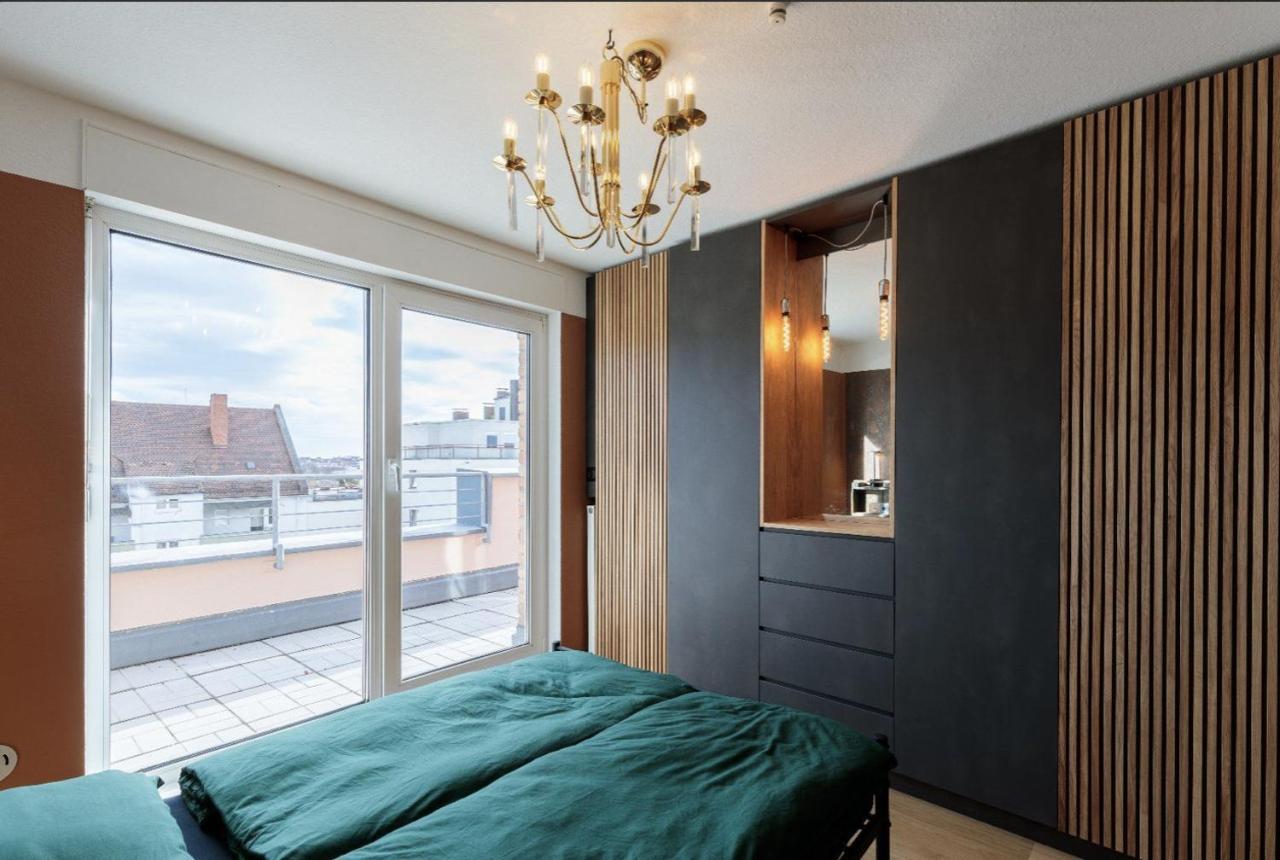 Designer Penthouse In St Johannes, Toller Ausblick Ueber Den Daechern Nuernbergs